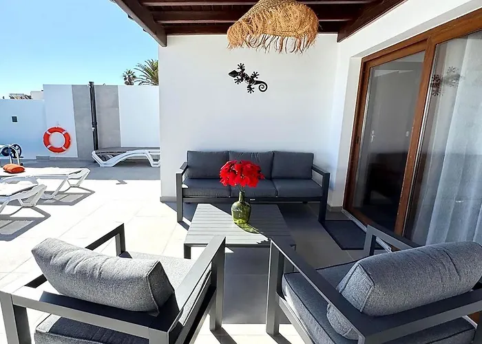 Lovely Casa Deseada, Heated Pool, Jacuzzi, Bbq, Ping Pong Table Playa Blanca (Lanzarote)